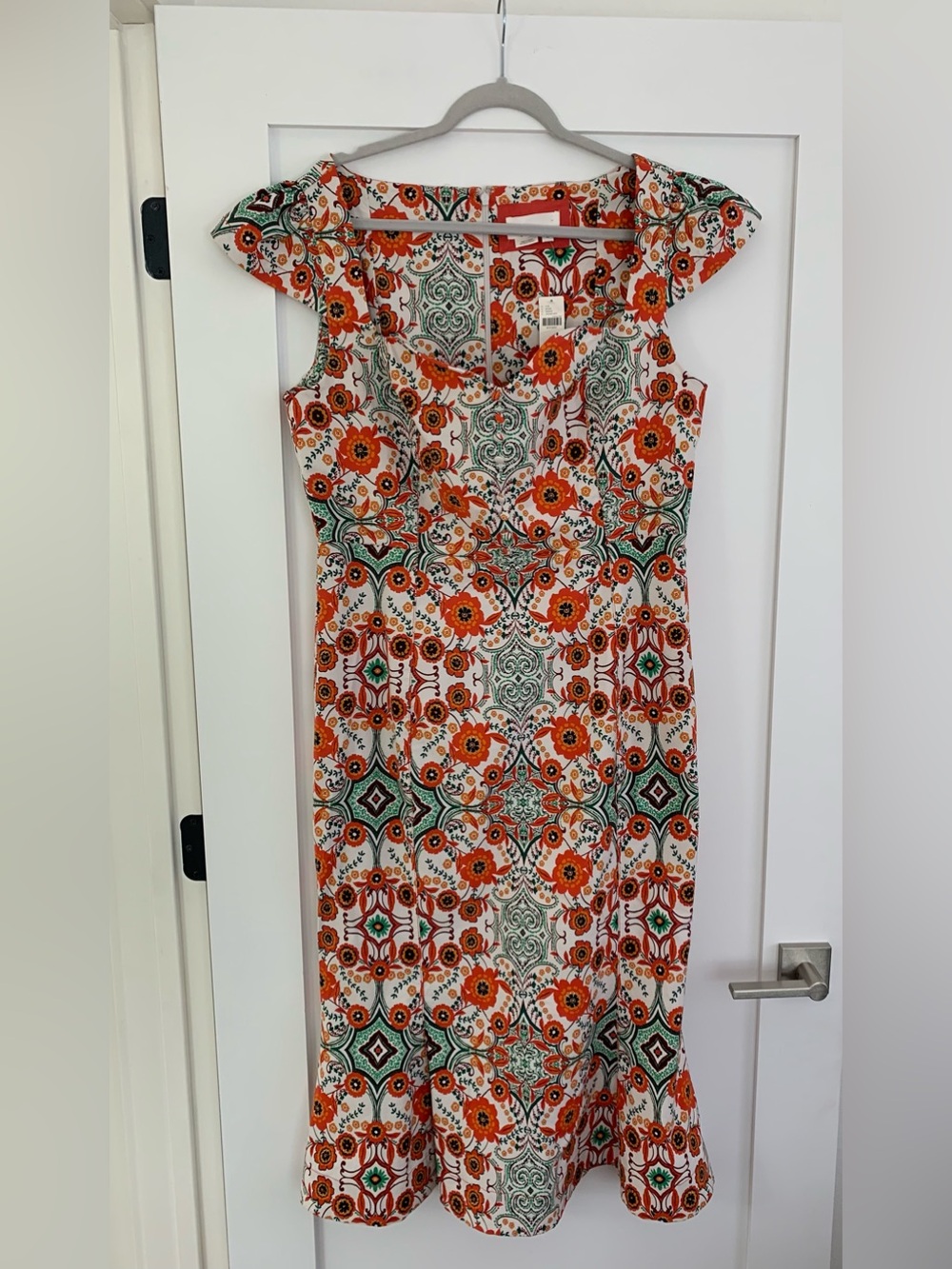 EUC Anthropologie Maeve Cecily Fit & Flare Sweetheart Dress, Size XL - Picture 4 of 5